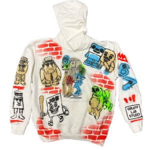 Felpa "Brainrot" Rossa