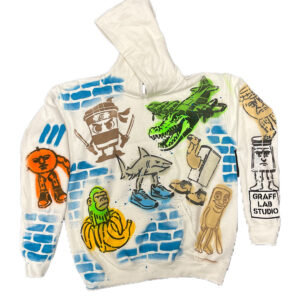 Felpa "Brainrot" Blu