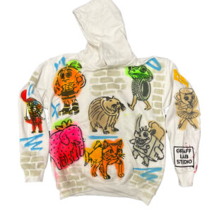 Felpa "Brainrot" Grigia